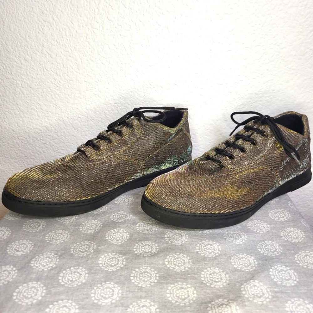 Stuart Weitzman Gold/Bronze Metallic Shoes Size 7
